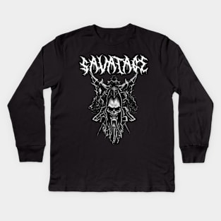 savatage Kids Long Sleeve T-Shirt